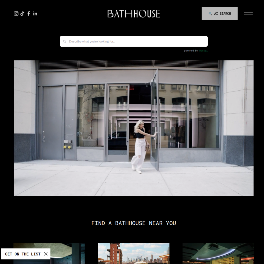abathhouse.com homepage screenshot
