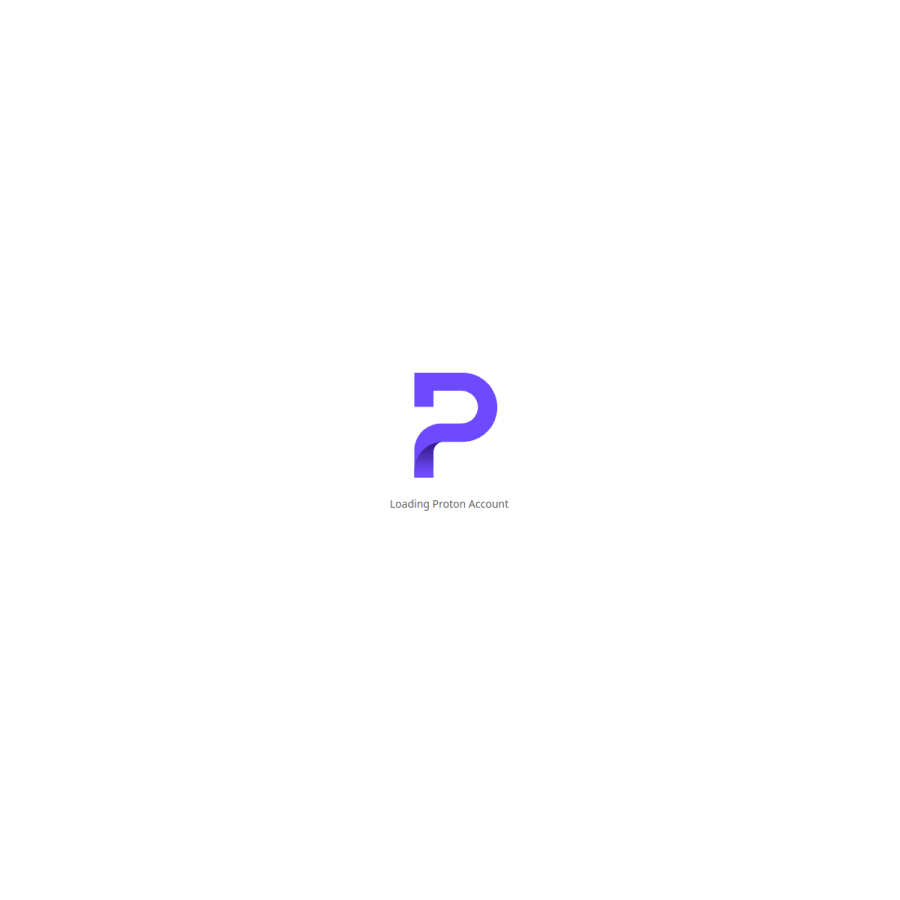 account.proton.me homepage screenshot