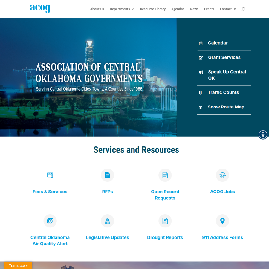 acogok.org homepage screenshot