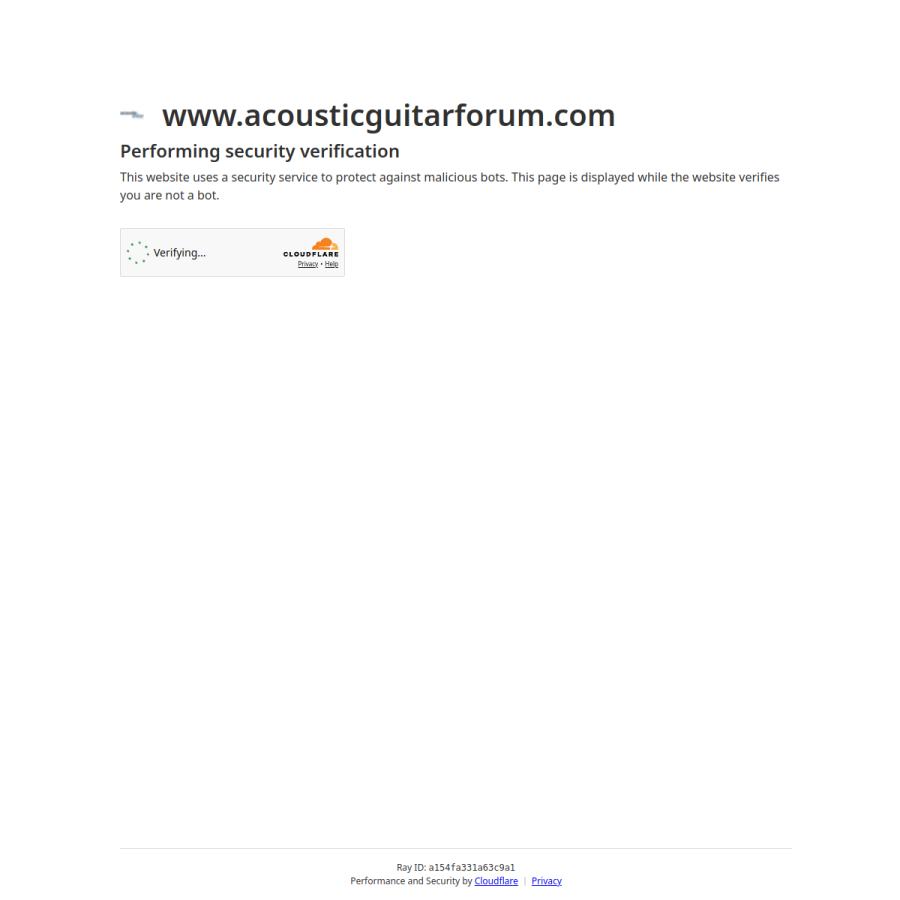 acousticguitarforum.com homepage screenshot