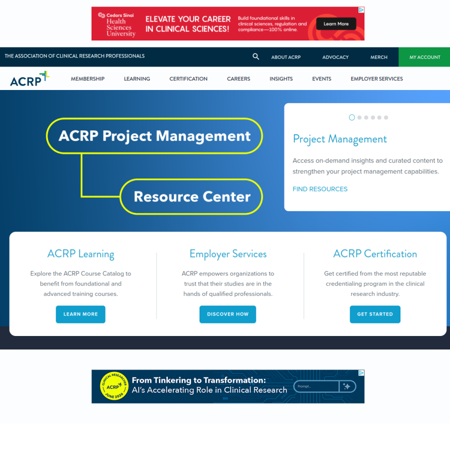 acrpnet.org homepage screenshot