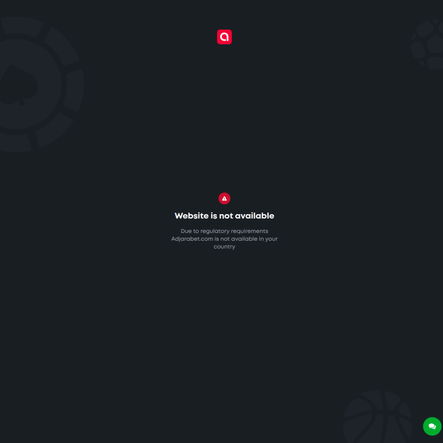 adjarabet.com homepage screenshot
