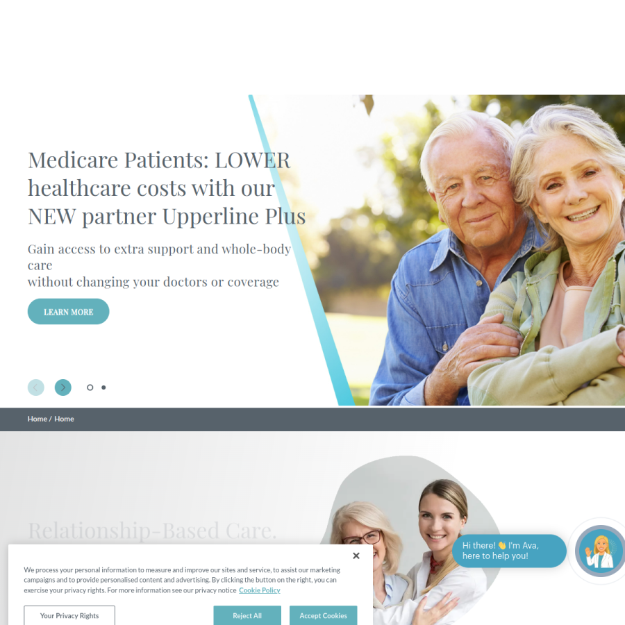 advancedderm.com homepage screenshot
