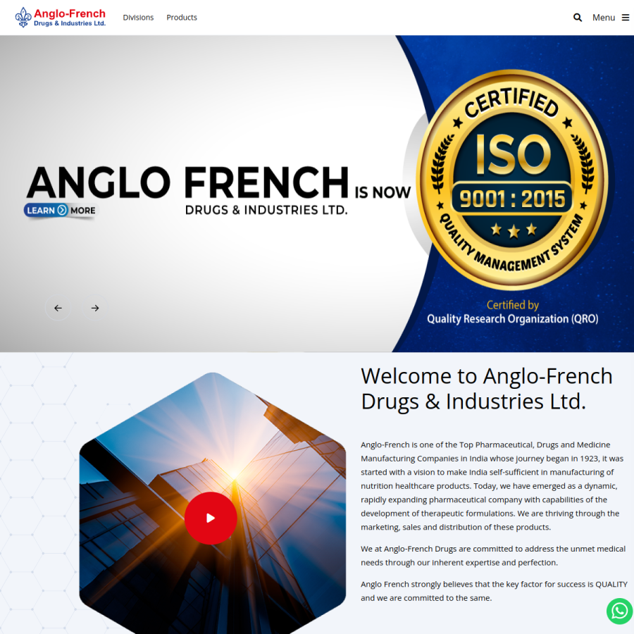 afdil.com homepage screenshot