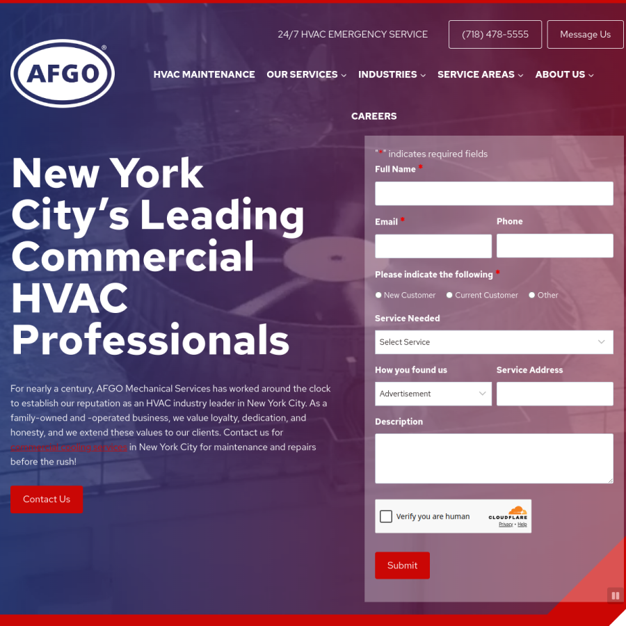 afgo.com homepage screenshot