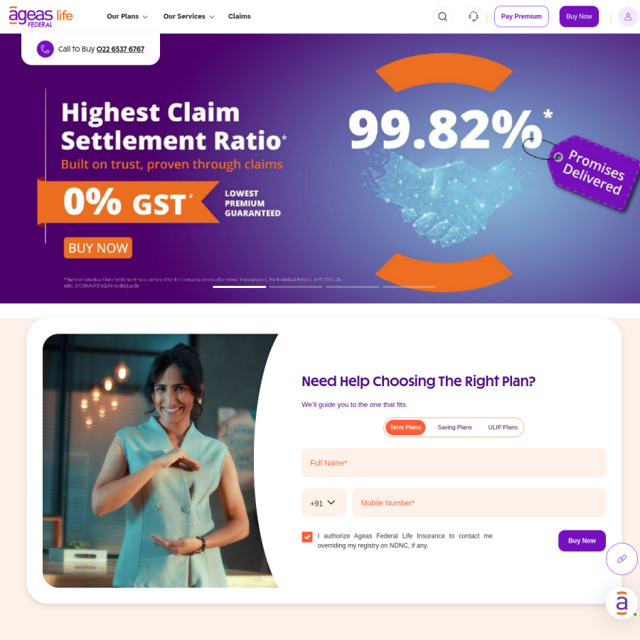 ageasfederal.com homepage screenshot