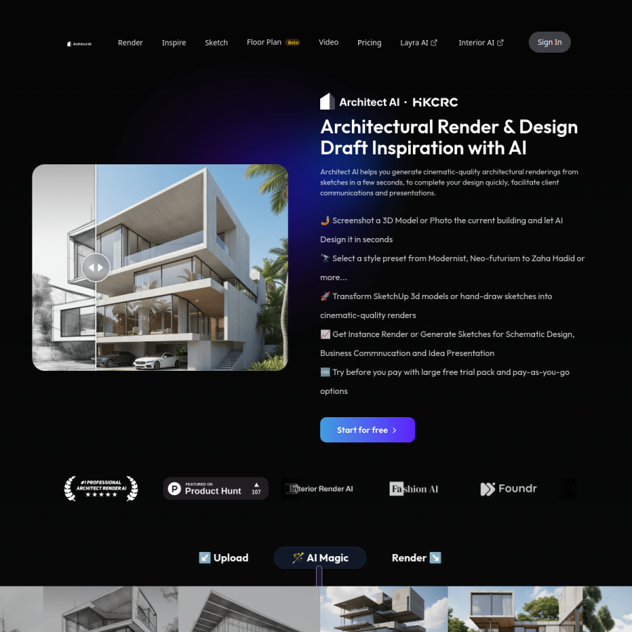 ai-architect.net homepage screenshot