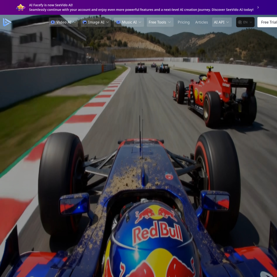 aifacefy.com homepage screenshot