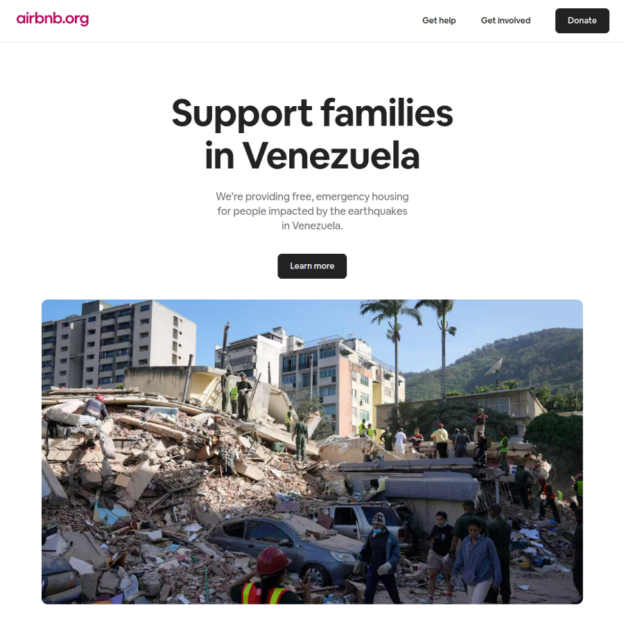 airbnb.org homepage screenshot