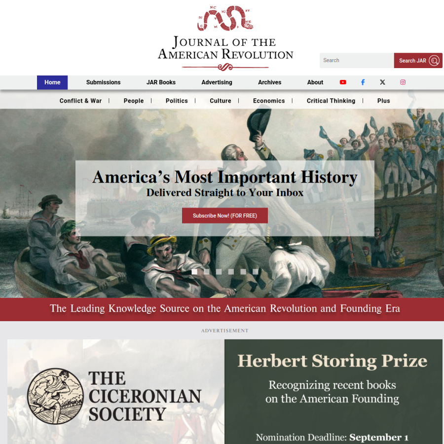 allthingsliberty.com homepage screenshot