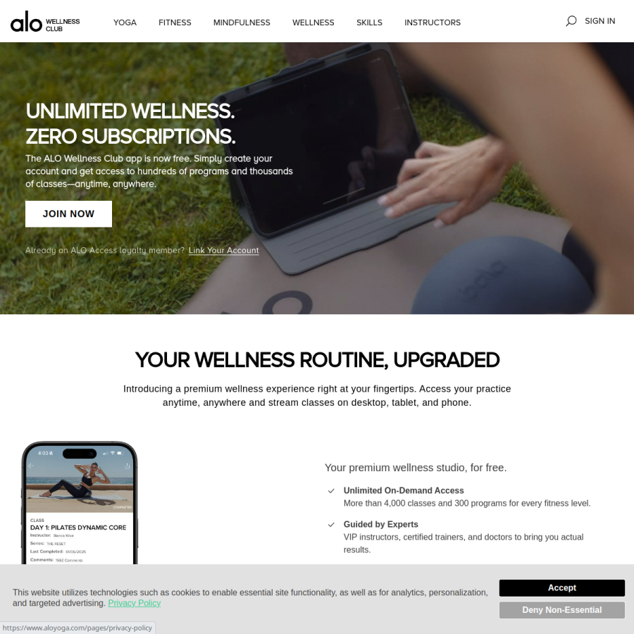 alomoves.com homepage screenshot
