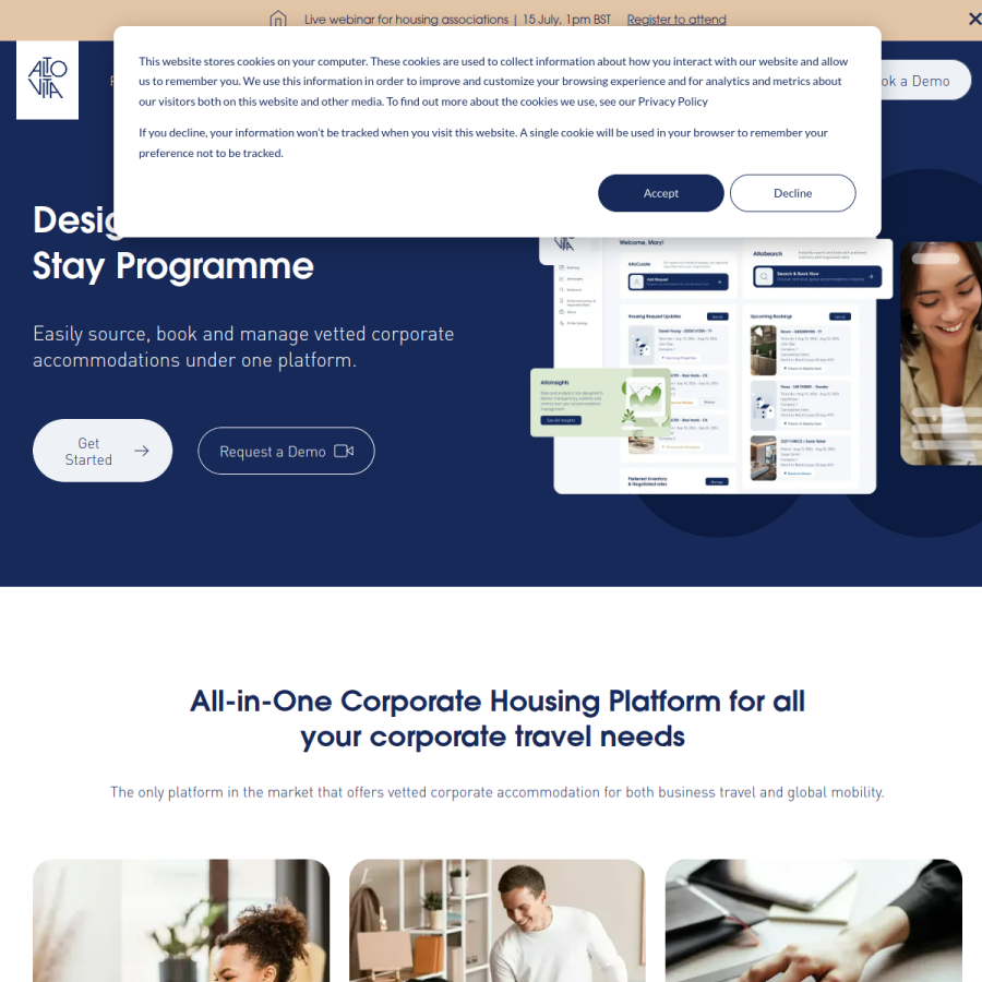 altovita.com homepage screenshot