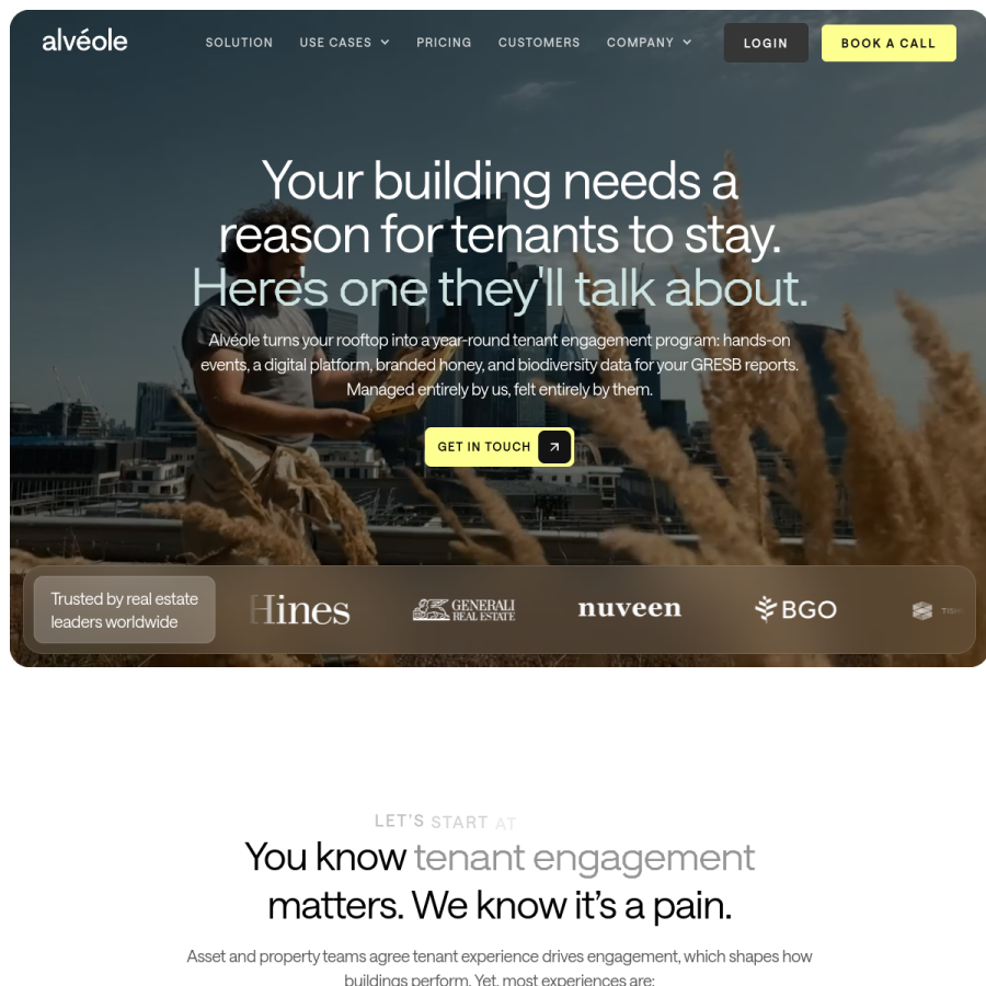 alveole.buzz homepage screenshot