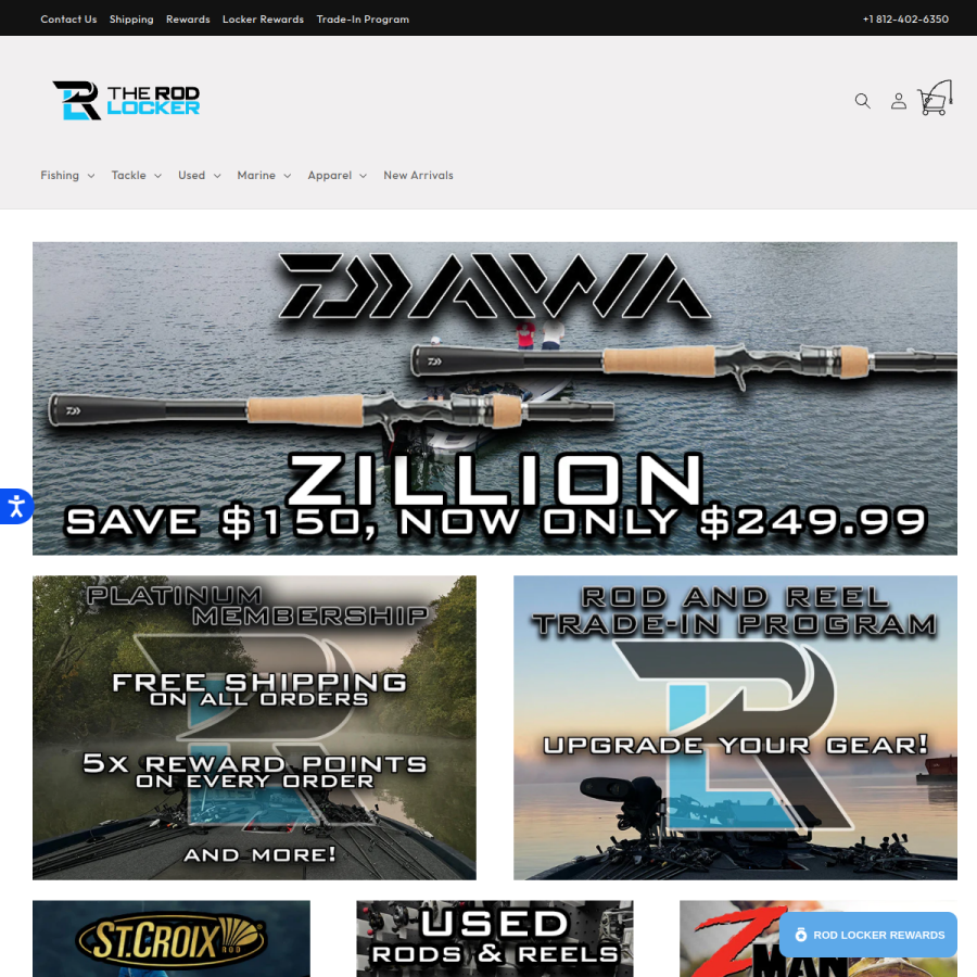 americanlegacyfishing.com homepage screenshot