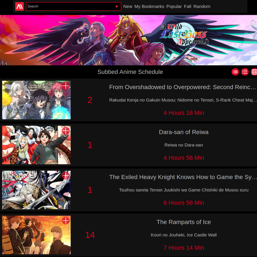 animeheaven.me homepage screenshot