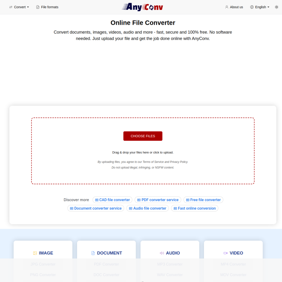 anyconv.com homepage screenshot