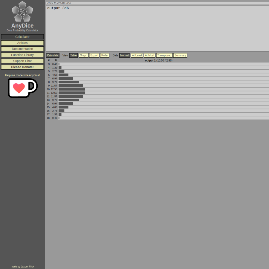 anydice.com homepage screenshot
