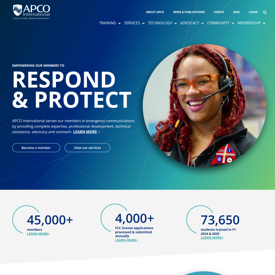 apcointl.org homepage screenshot