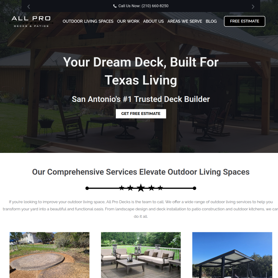 apdecks.com homepage screenshot