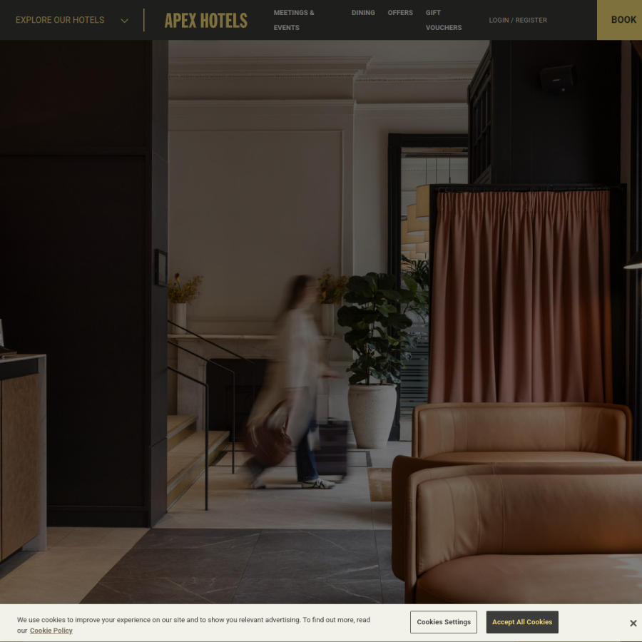 apexhotels.co.uk homepage screenshot