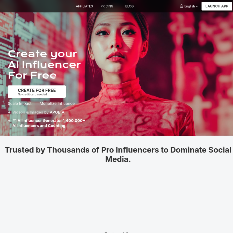 apob.ai homepage screenshot