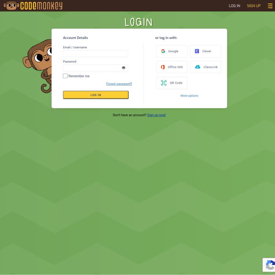 app.codemonkey.com homepage screenshot