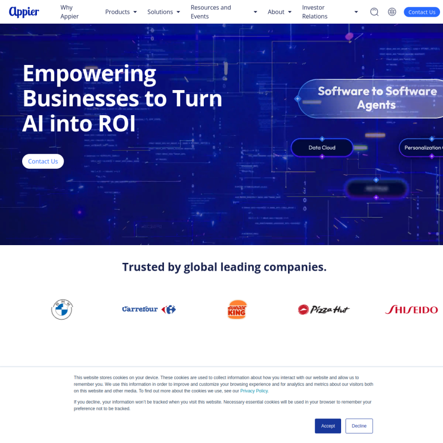 appier.com homepage screenshot
