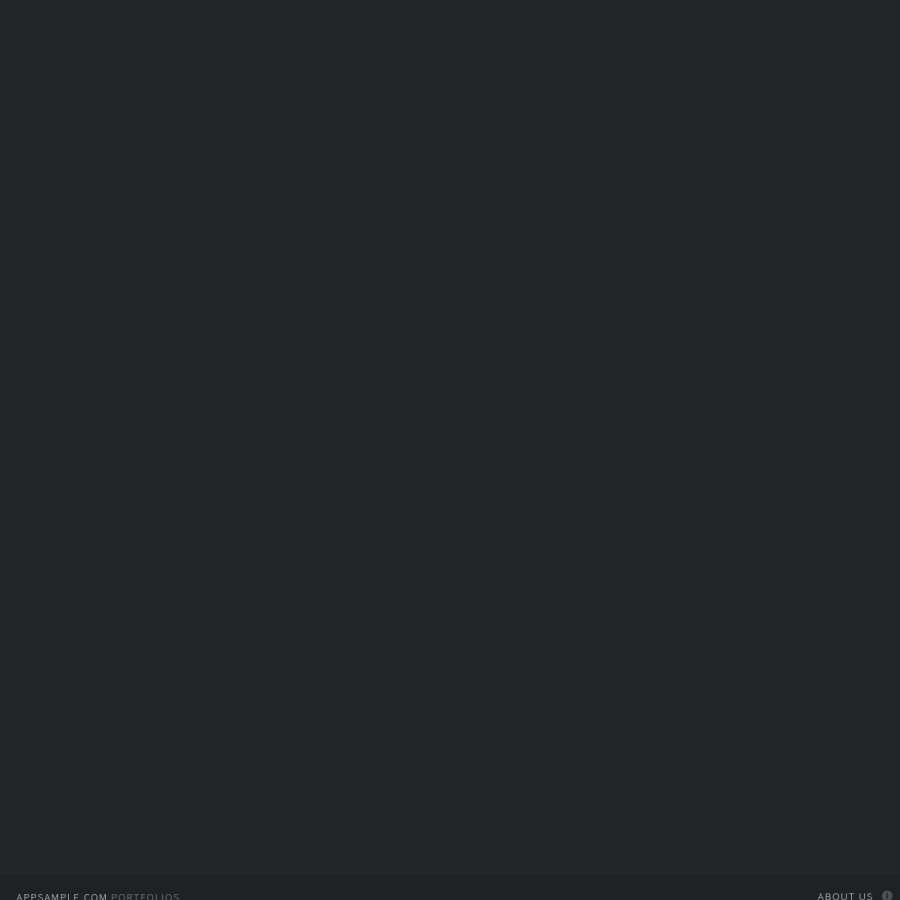appsample.com homepage screenshot
