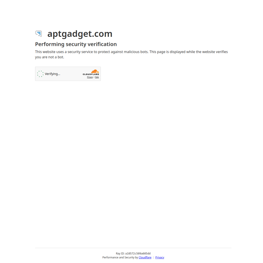 aptgadget.com homepage screenshot