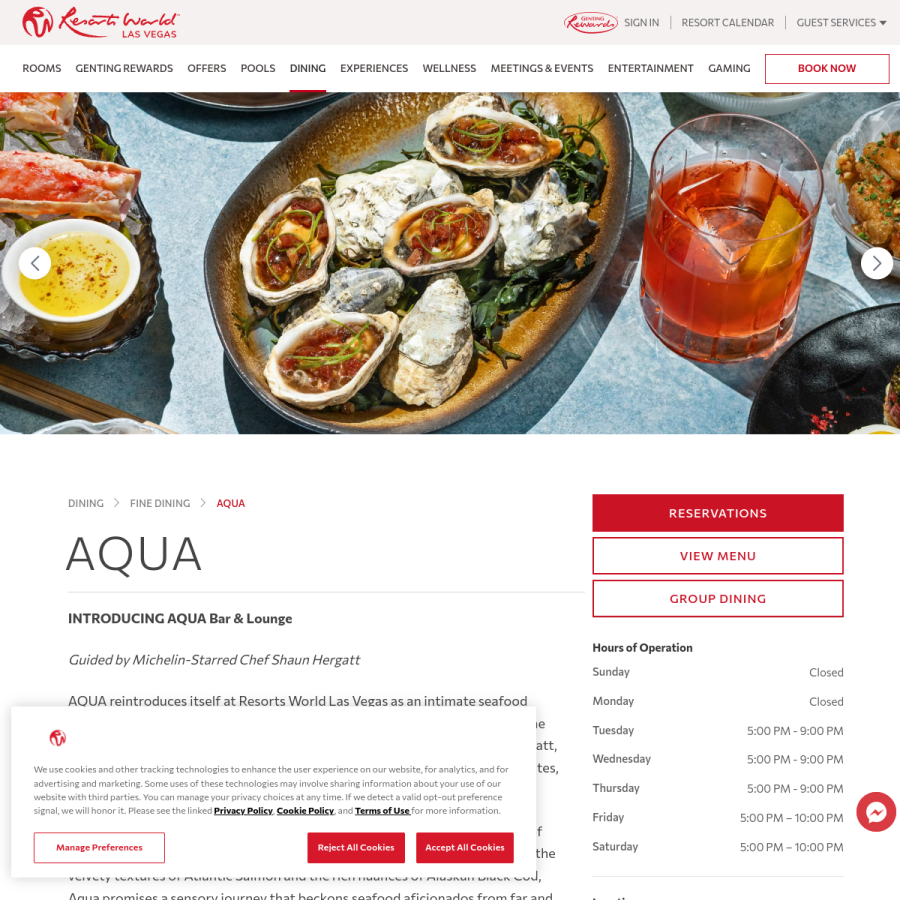 aqualv.com homepage screenshot