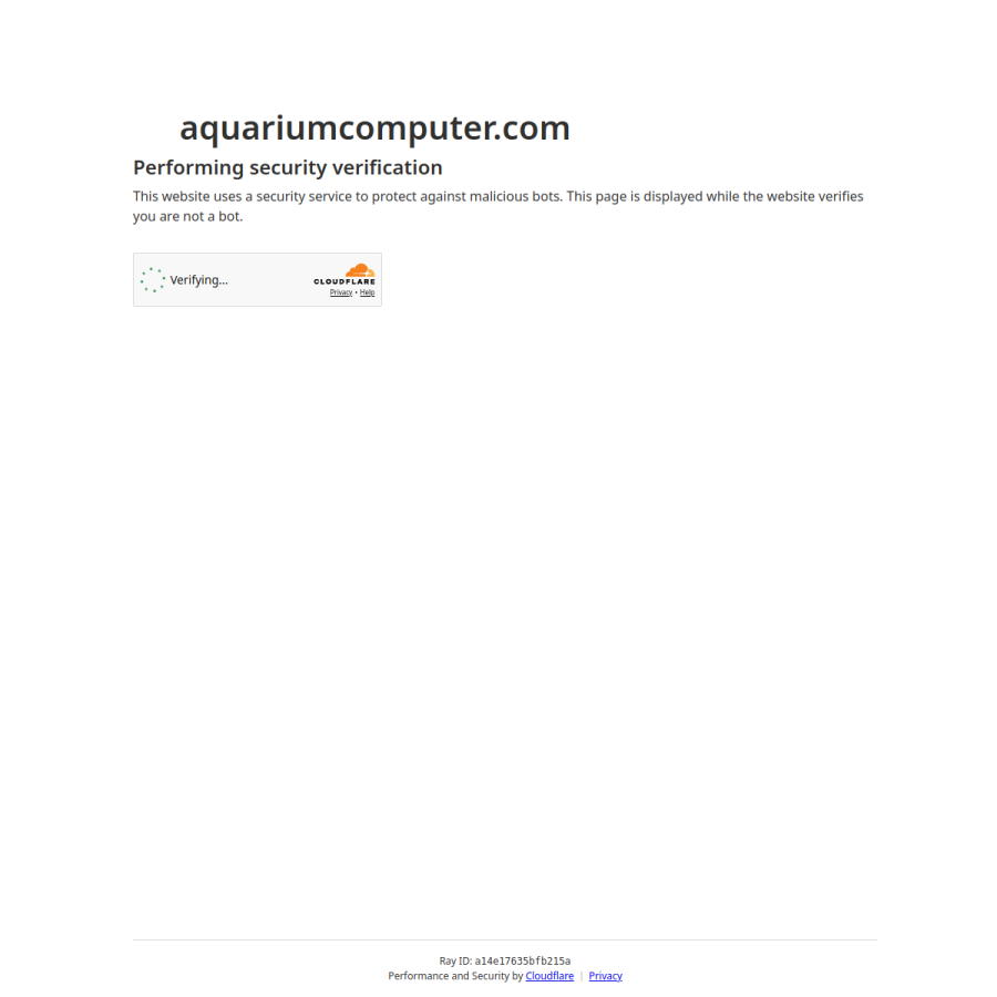 aquariumcomputer.com homepage screenshot