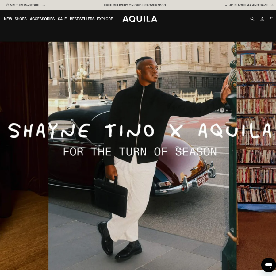 aquila.com.au homepage screenshot