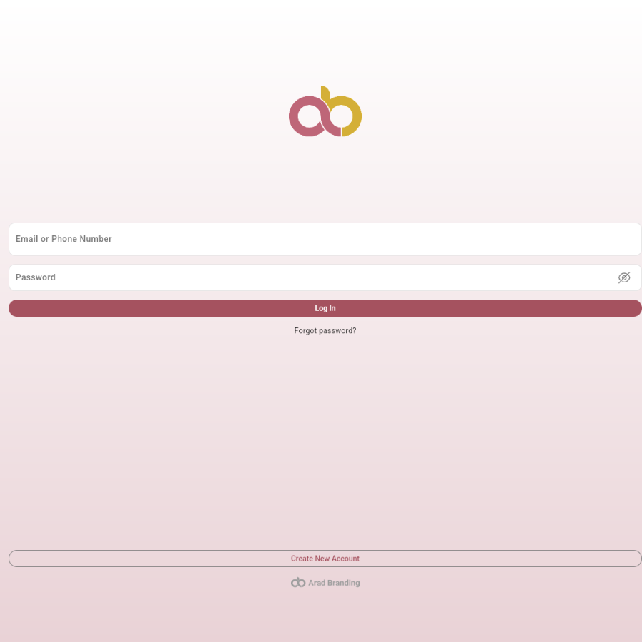 aradbranding.com homepage screenshot
