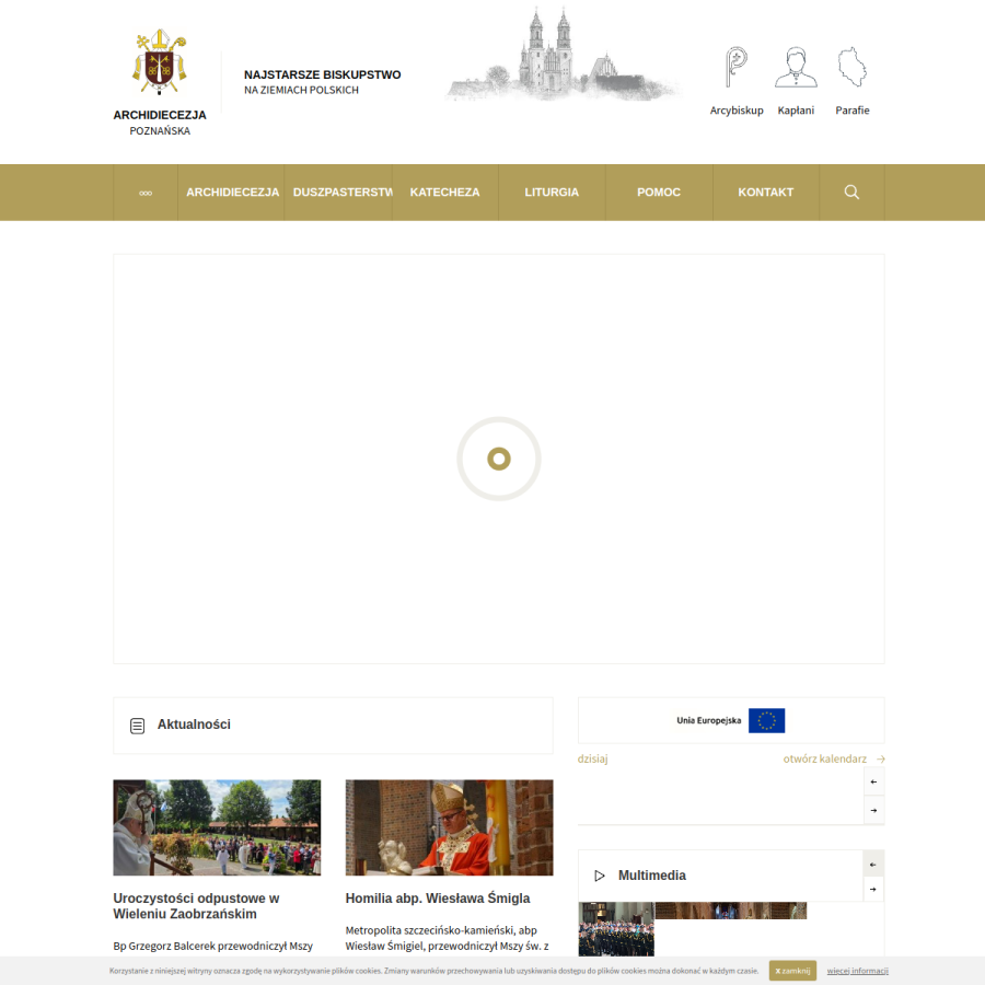 archpoznan.pl homepage screenshot
