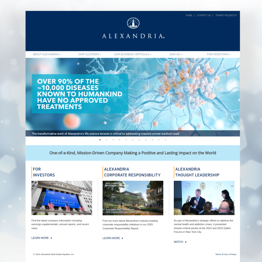 are.com homepage screenshot