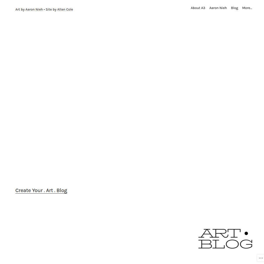 art.blog homepage screenshot