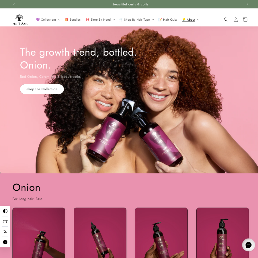 asiamnaturally.com homepage screenshot
