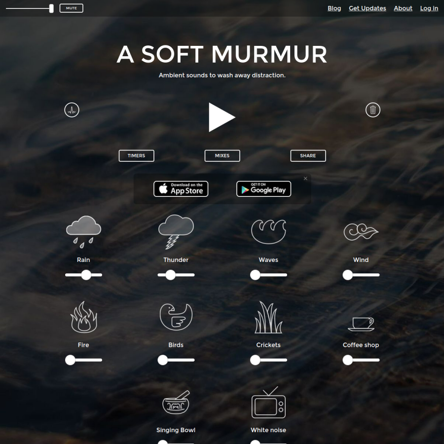 asoftmurmur.com homepage screenshot