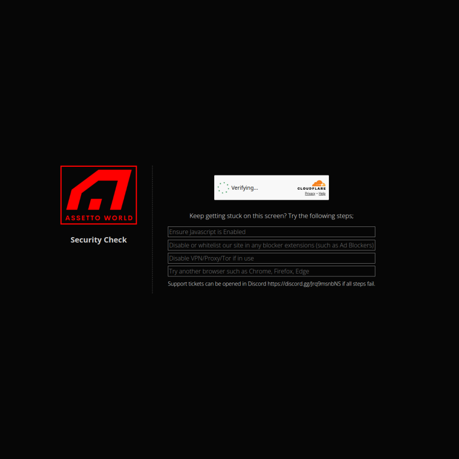 assettoworld.com homepage screenshot