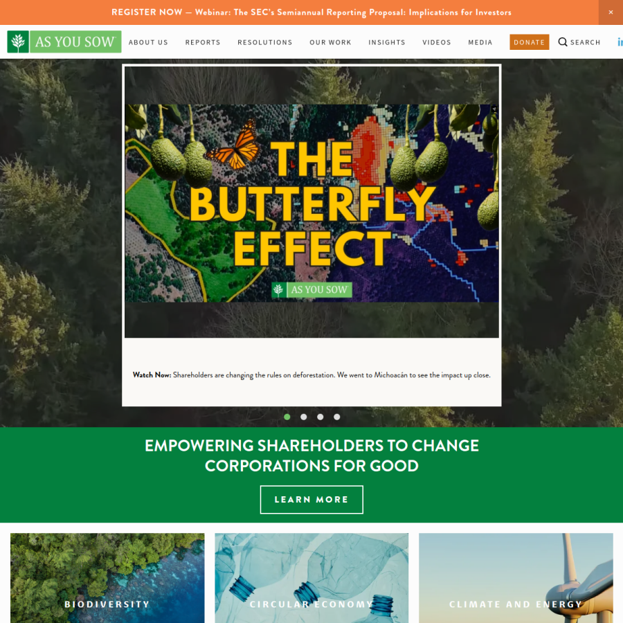 asyousow.org homepage screenshot