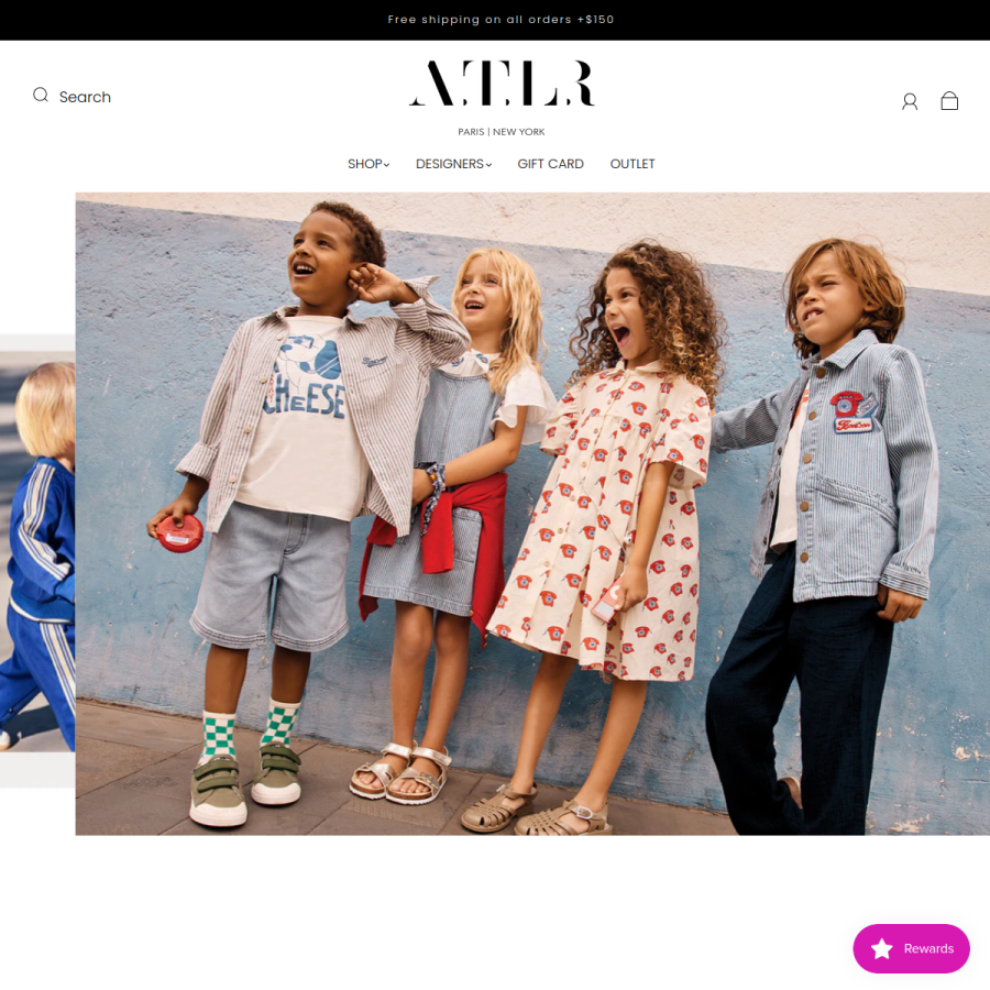 atlrparis.com homepage screenshot