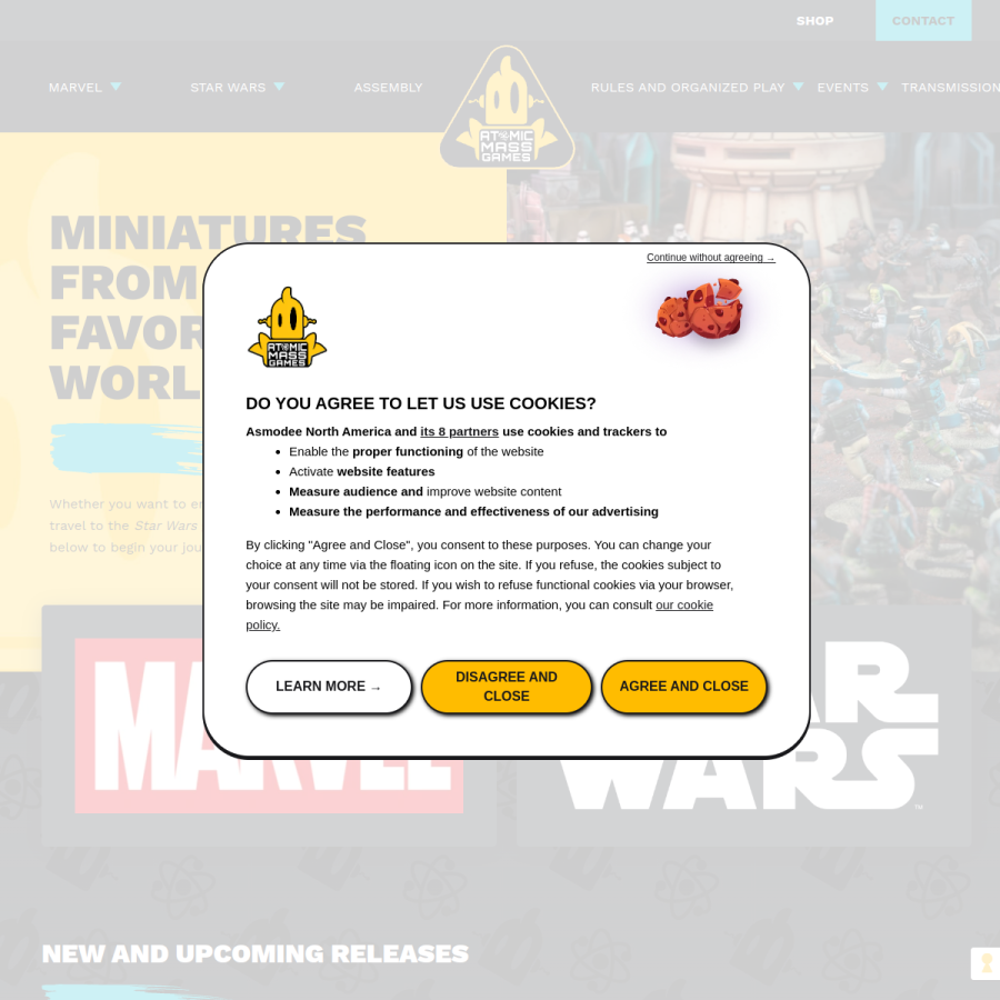 atomicmassgames.com homepage screenshot