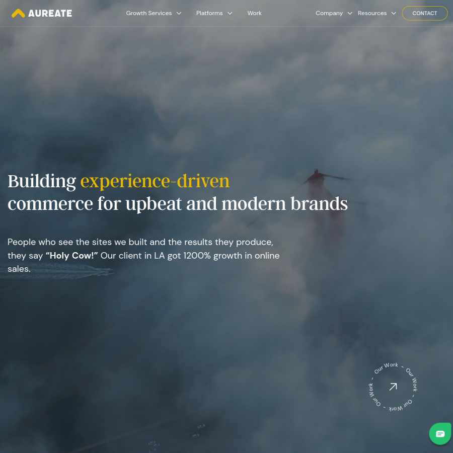 aureatelabs.com homepage screenshot