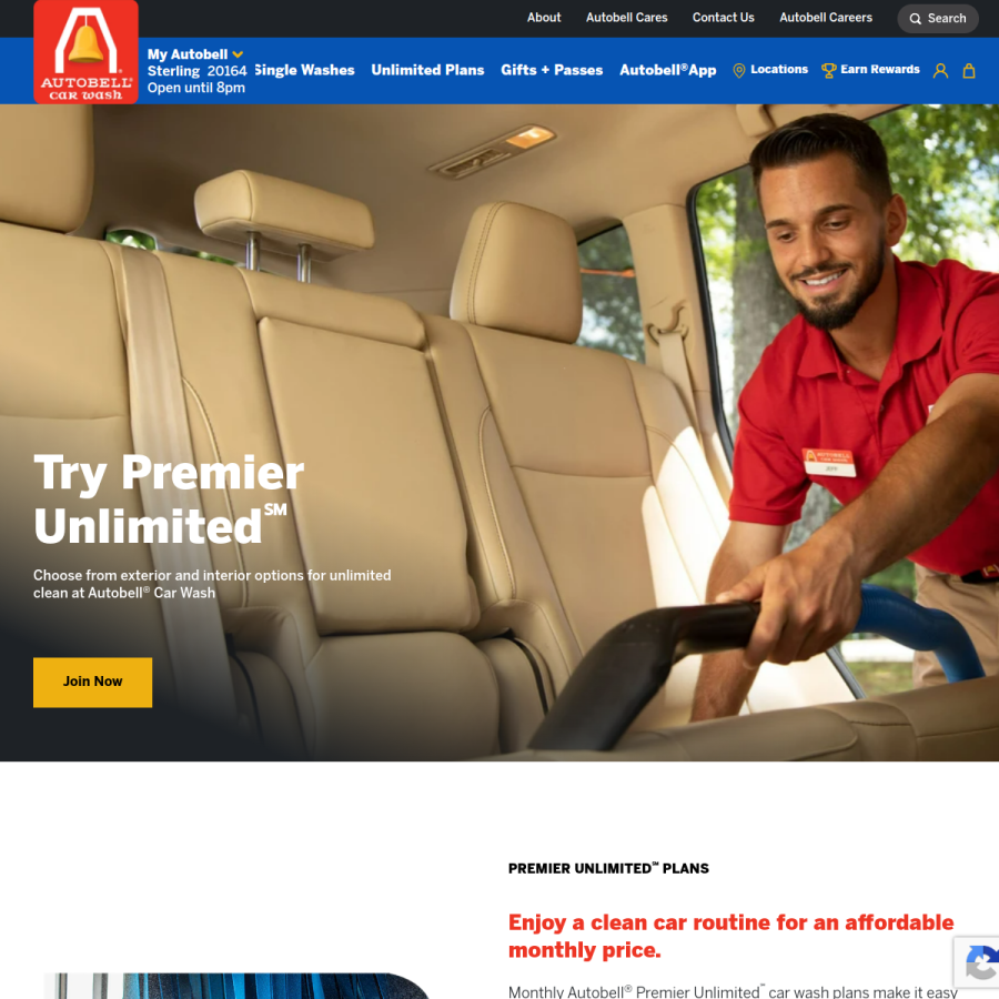 autobell.com homepage screenshot