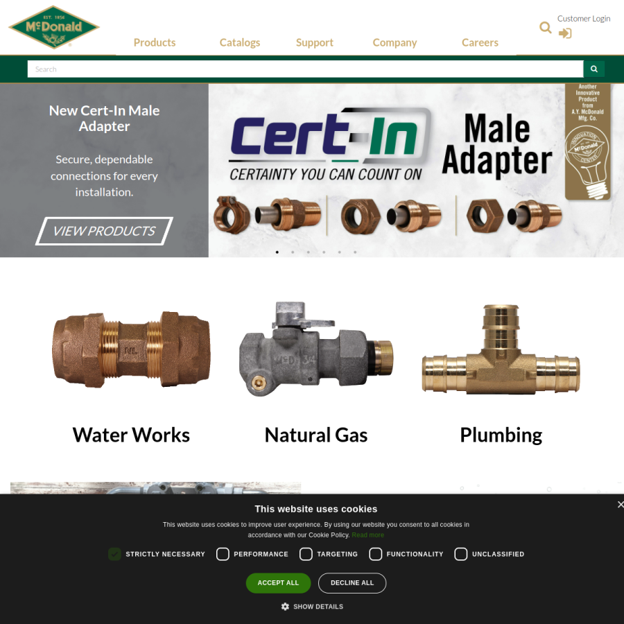 aymcdonald.com homepage screenshot