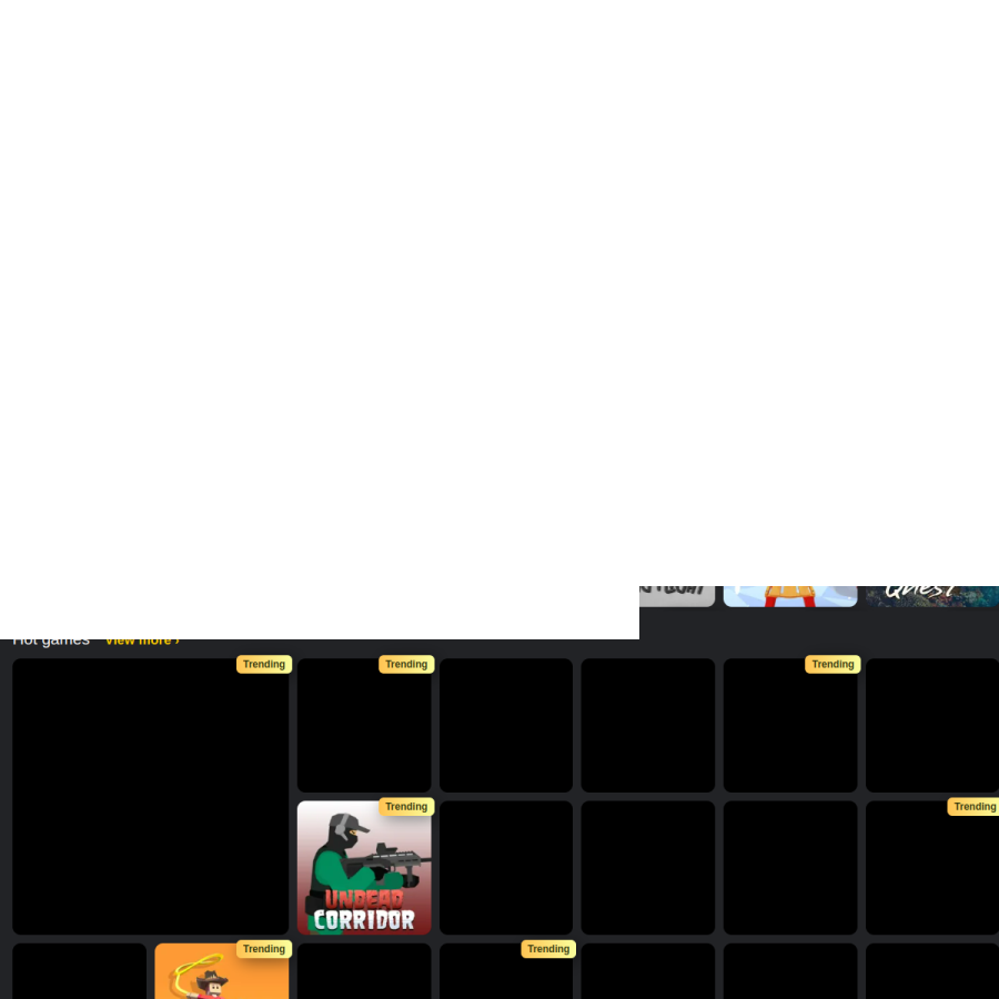azgames.io homepage screenshot