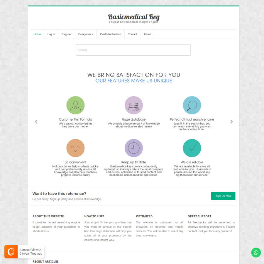 basicmedicalkey.com homepage screenshot