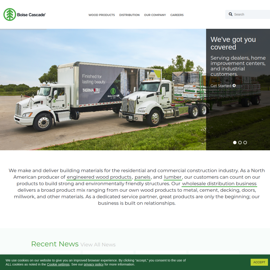 bc.com homepage screenshot