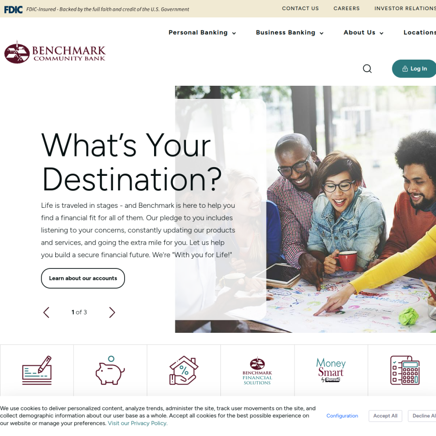 bcbforlife.bank homepage screenshot