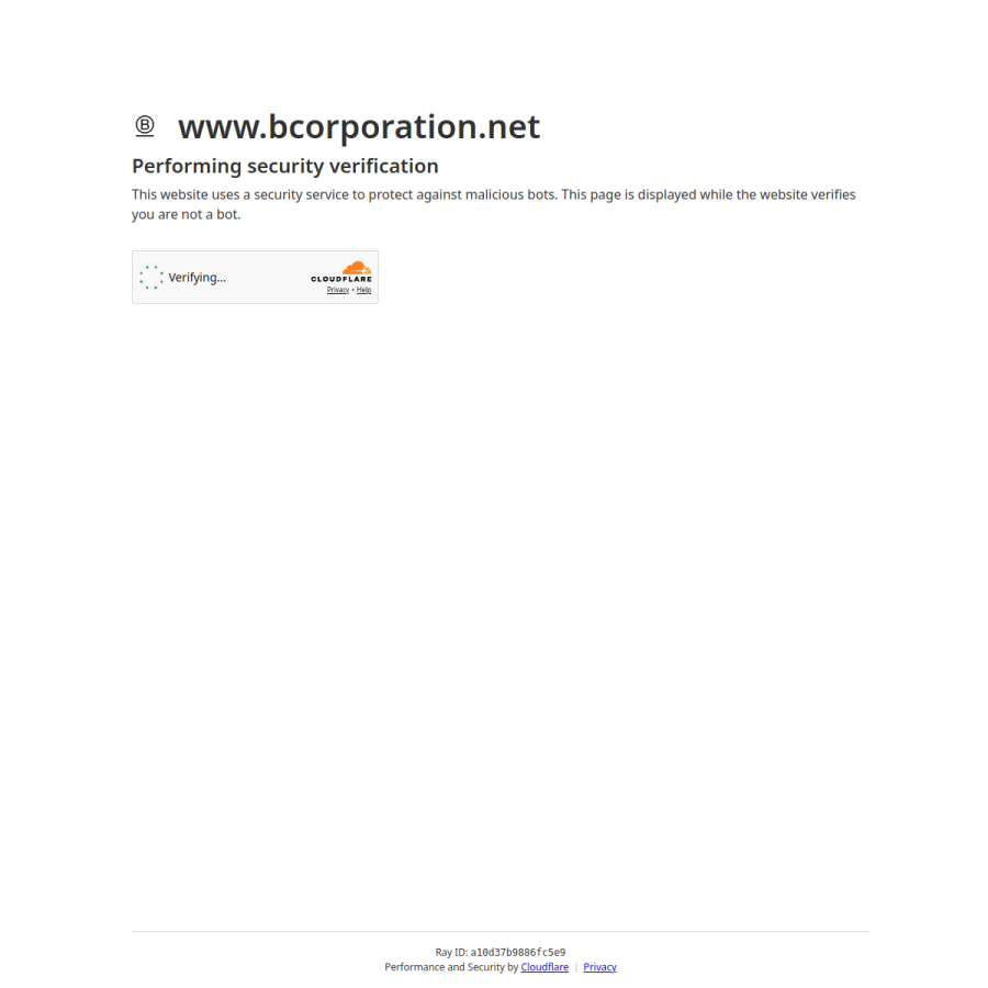 bcorporation.net homepage screenshot